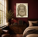 Zeus | Premium Leinwand XL – 60 × 75 cm