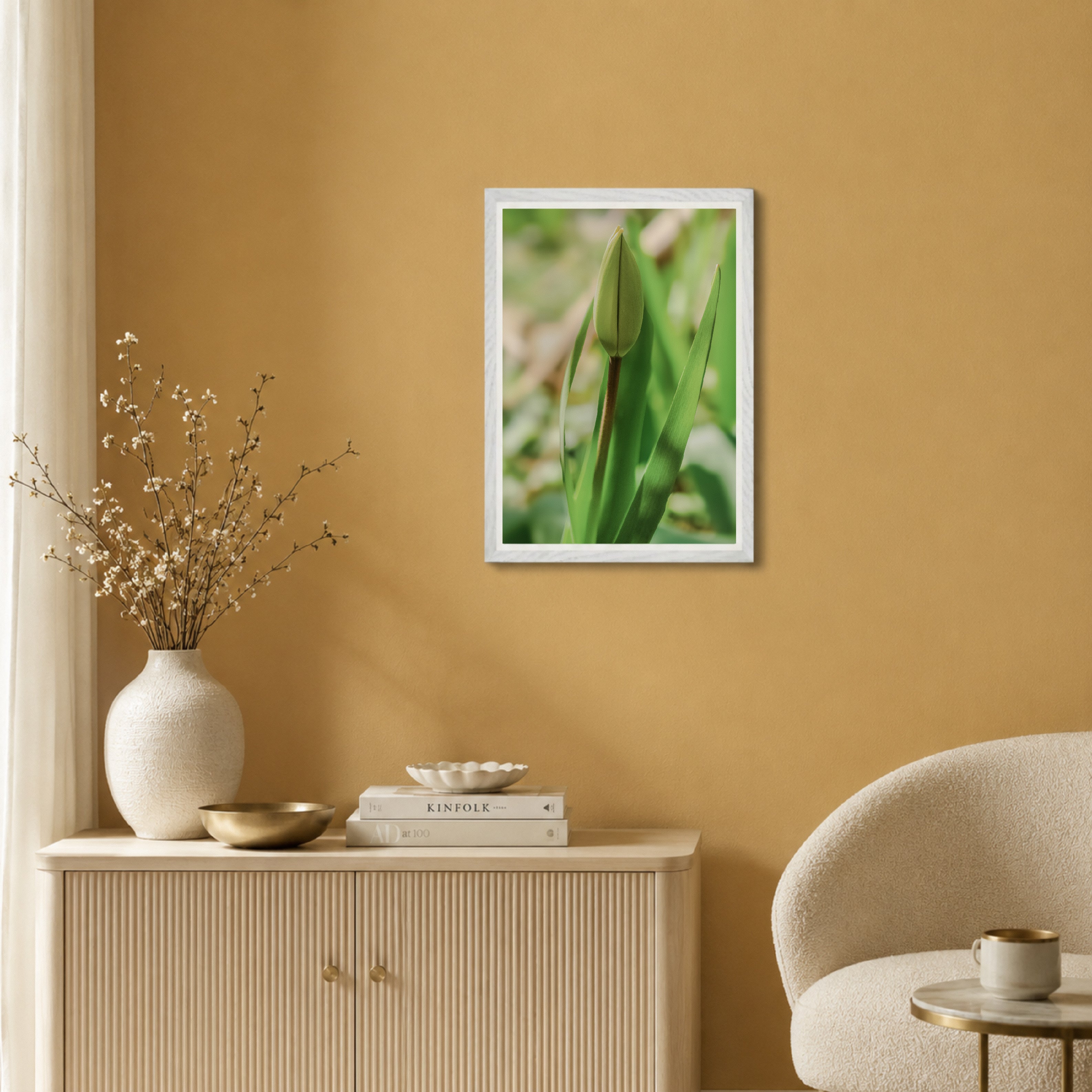 Tulpe - Gerahmter Fine Art Print