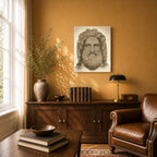 Zeus | Premium Leinwand – 40 × 50 cm