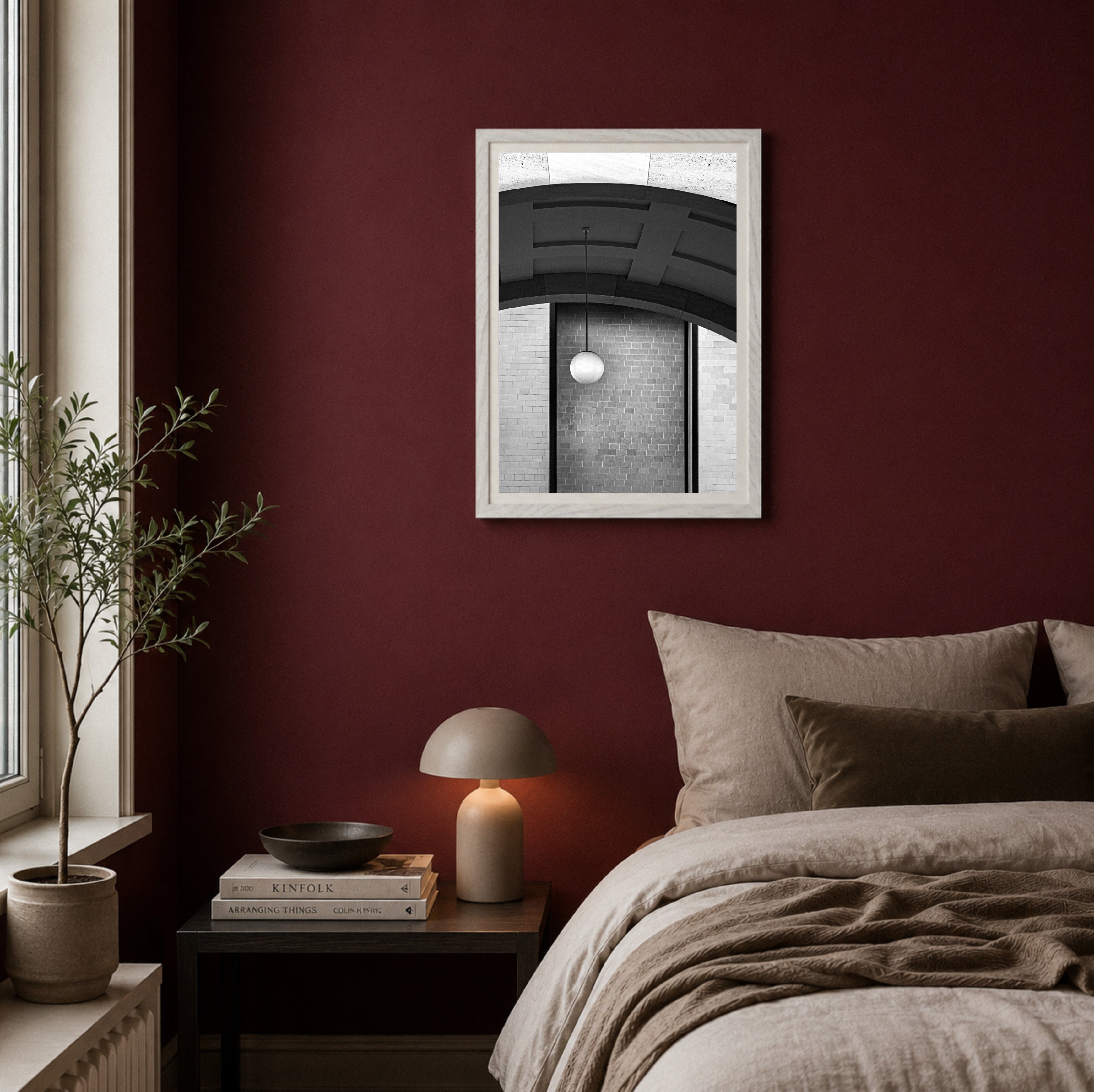 Lichtpunkt | Gerahmter Fine Art Print
