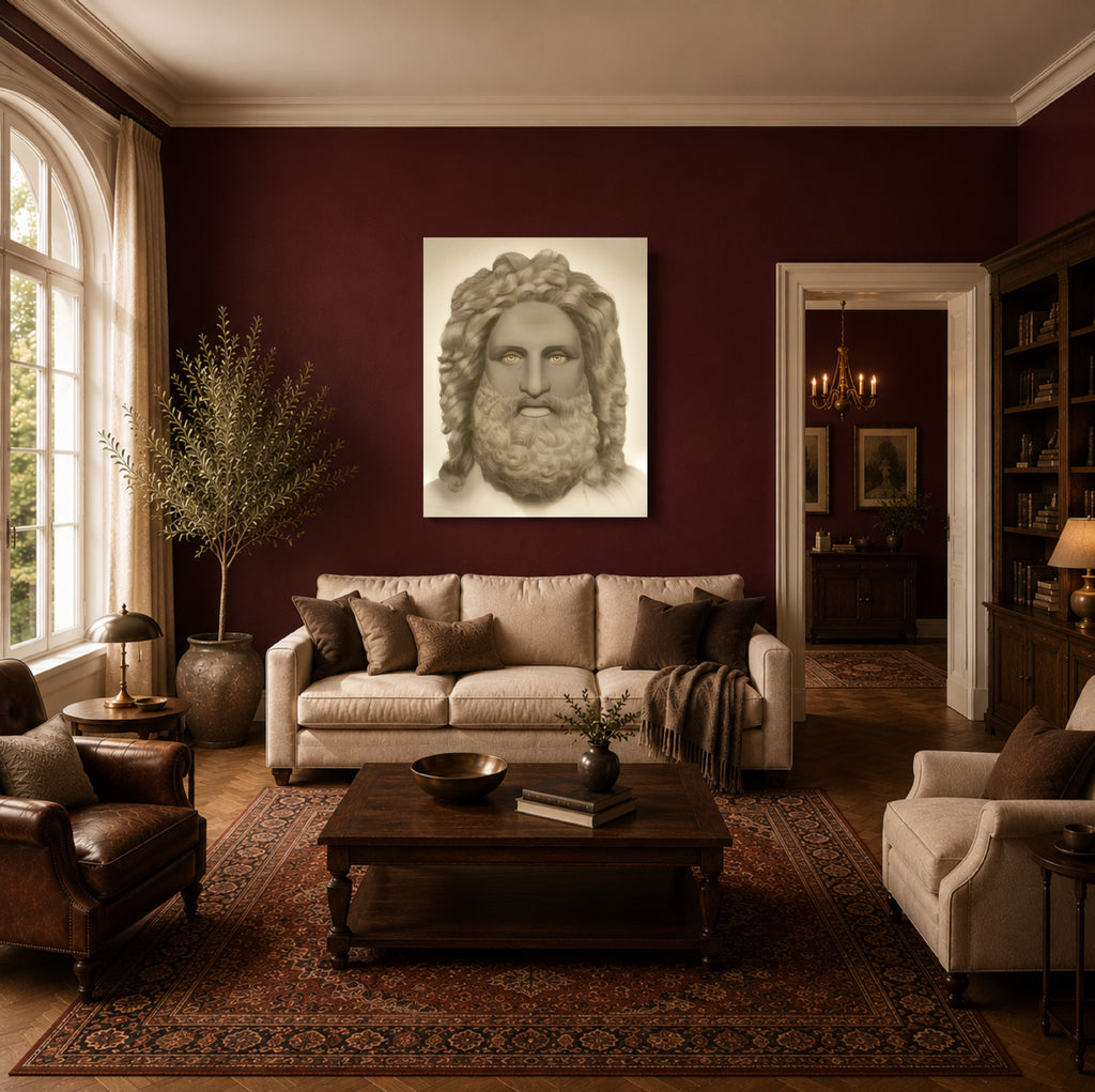 Zeus | Premium Leinwand XL – 60 × 75 cm