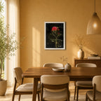 Rosenandacht | Gerahmter Fine Art Print