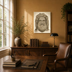 Zeus | Premium Leinwand – 40 × 50 cm