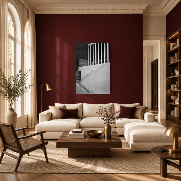 I - Aufstieg | Premium Leinwand XL – 60 × 90 cm