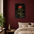 Rosenandacht | Premium Leinwand XL – 60 × 90 cm
