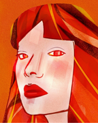 La Que Sabe | Gerahmter Fine Art Print