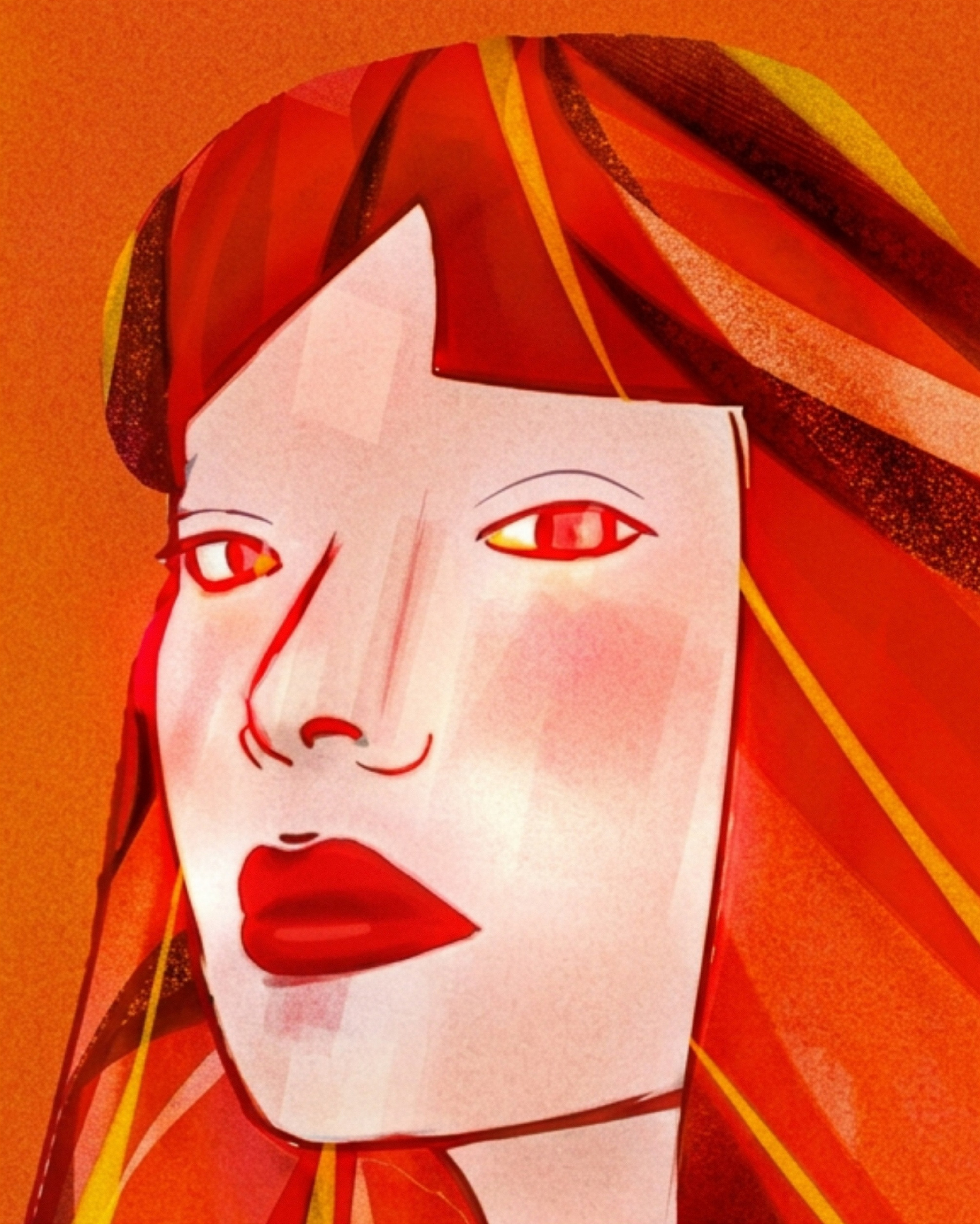 La Que Sabe | Gerahmter Fine Art Print