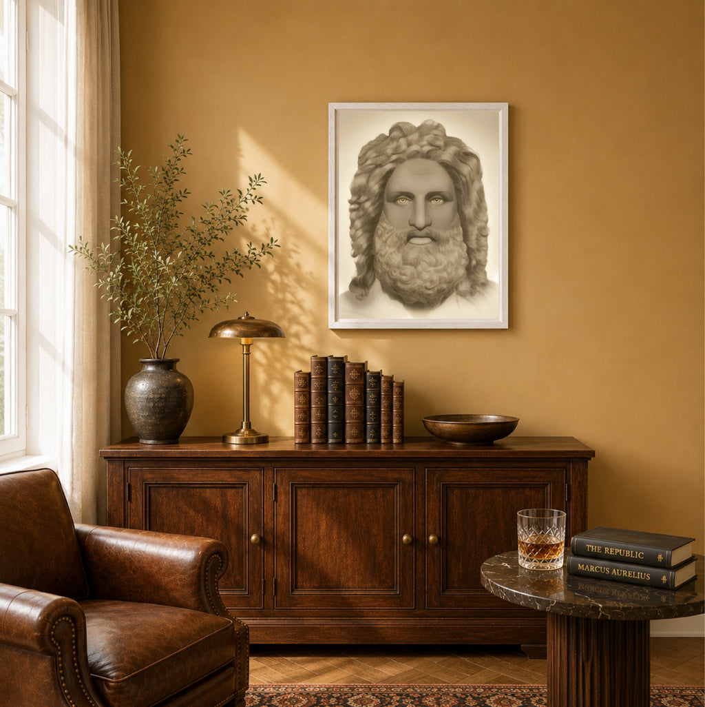 Zeus | Gerahmter Fine Art Print