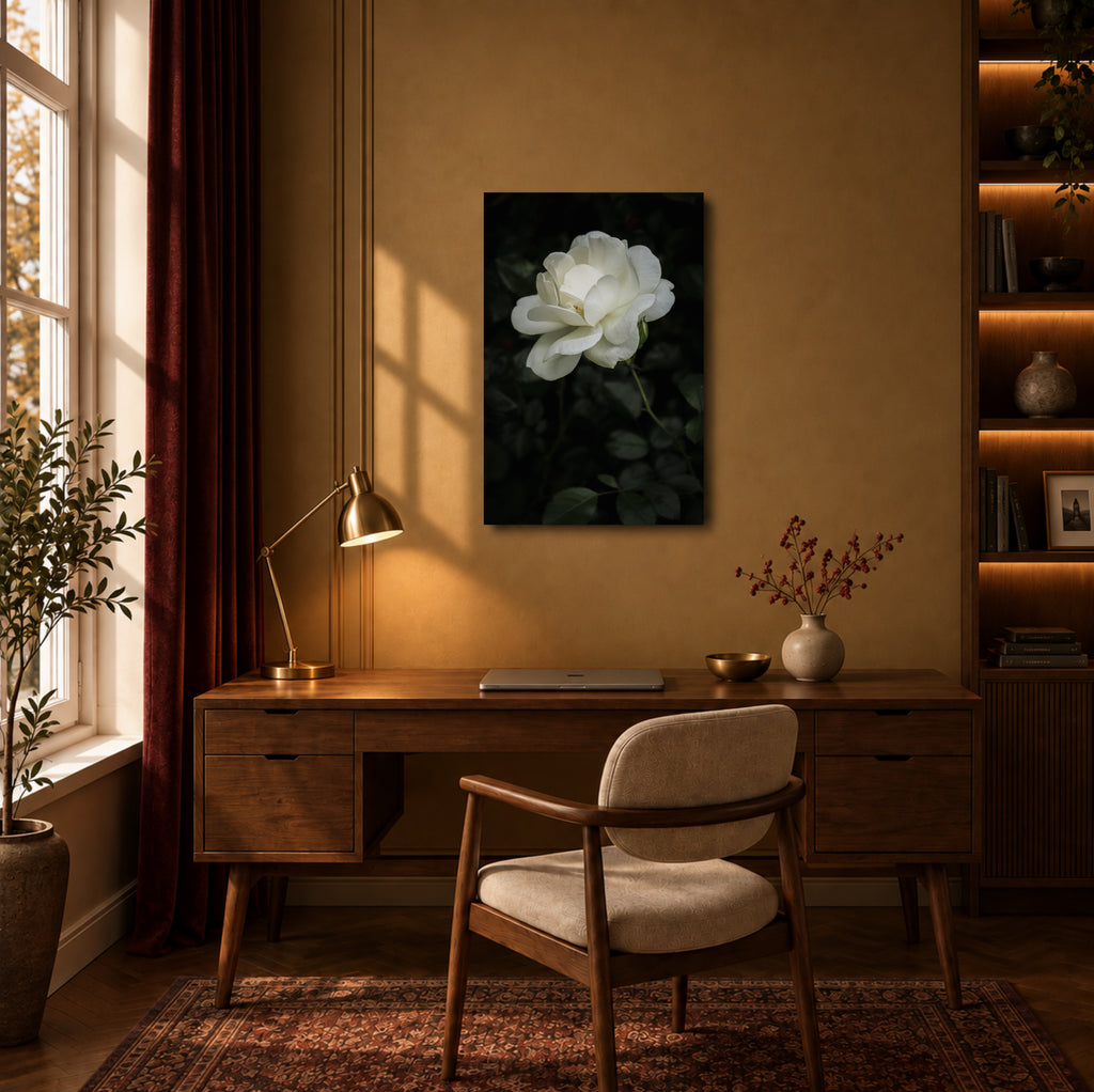 II - Stille | Premium Leinwand – 40 × 60 cm